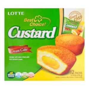 Lotte -  Custard Cream Cake 276 g